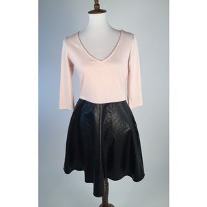 COPY - Venus Womens Dress Medium Peach Black C57-14Z